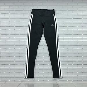 Adidas, Black Climalite 3-Stripes Leggings, Size XS🏃‍♀️‍➡️